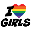Ich liebe Girls Pride