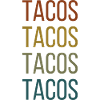 Tacos Rétro Répété Dire