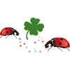 Ladybug Shamrock Lucky