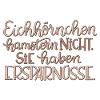 Eichhörnchen haben Ersparnüsse