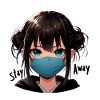 Stay away Anime Girl