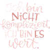 Ich Bin Es Wert