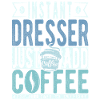 Instant-Kommode einfach Kaffee hinzufügen