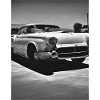 Car Love Black White