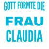 Claudia Name Design