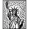 Statue of liberty Pop Art