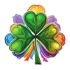 Kleeblatt / Glücksbringer / Symbol / Irish Charm