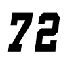 Nummer zweiundsiebzig 72