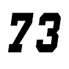 Nummer dreiundsiebzig 73