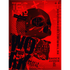 Crâne Rouge Techno Urbain