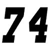 Nummer vierundsiebzig 74