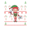 Ugly Weihnachten SANTAS LIEBLINGS