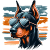 Doberman The Police Dog
