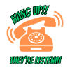 hang up the phone