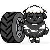 Tractor sheep