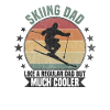 Skiing dad Ski