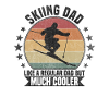 Skiing dad Ski