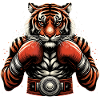 Tiger Boxer Fighter Boxing Gift