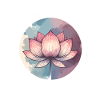 Lotus Flower Drawn