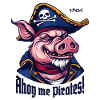 Ahoy, Captain Pirate Pig