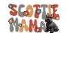 Scottish Terrier Groovy Scottie Mama