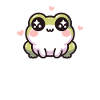 Kawaii Frog Cute Pattern
