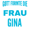 Gina Name Design