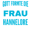 Hannelore Name Design