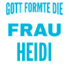 Heidi Name Design