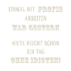 Einmal mit Profis arbeiten