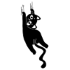 Scratching Cat