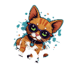 Stay Cool Cat Design