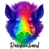 Wildschwein im Rainbowland