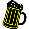 Bierkrug Bier Symbol Prost