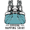 Wendigo Official Napping Shirt