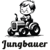 jungbauer nachwuchs bauernhof bauer babygeschenk