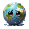 Weeping sad earth