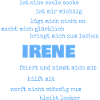 Irene as sayings
