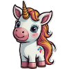 Comic-Einhorn