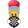 Pencil Dart Dartboard