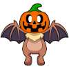 Bat Halloween Pumpkin