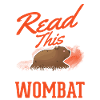 Australischer Wombat Geschenk