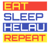 EAT SLEEP HELAU REPEAT Design