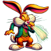 lapin éternue