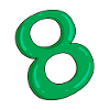 Huit - 8 - Vert