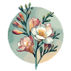 Freesia Drawn