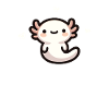 Kawaii Axolotl Motif Mignon