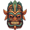 Tiki mask