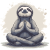 Paresseux Yoga Relaxation Chilling Cadeau