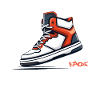 Sneaker Fan Turnschuh